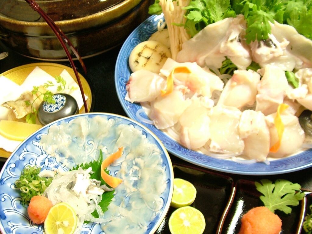 河豚鍋コース