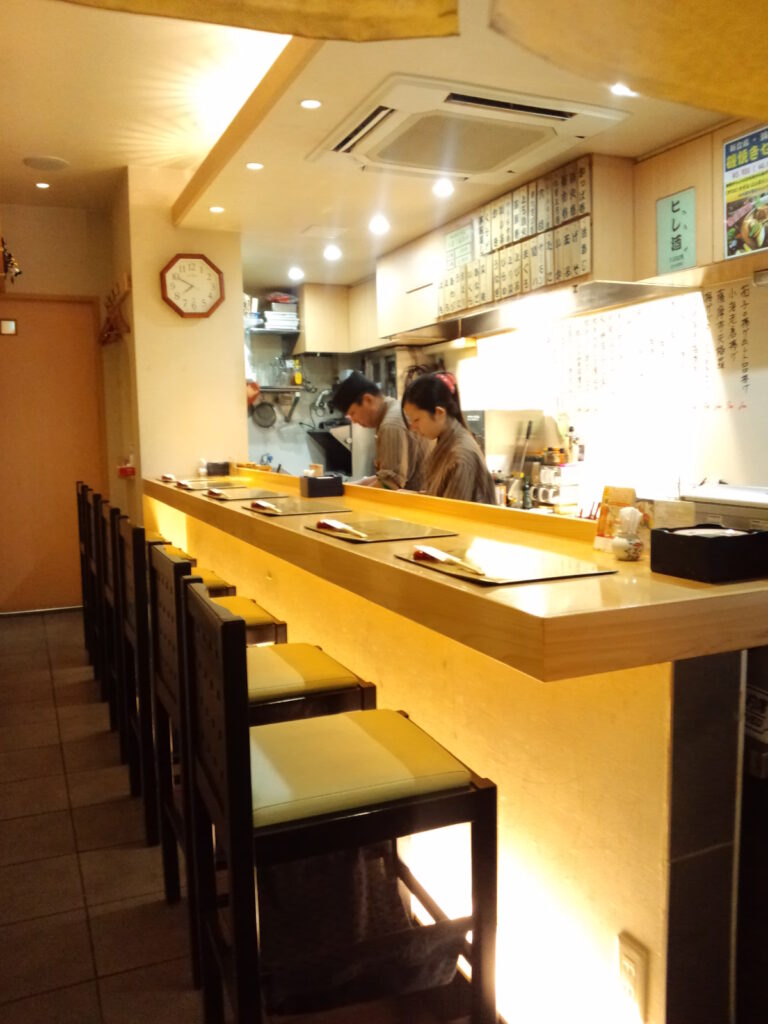 福中店 1階カウンター